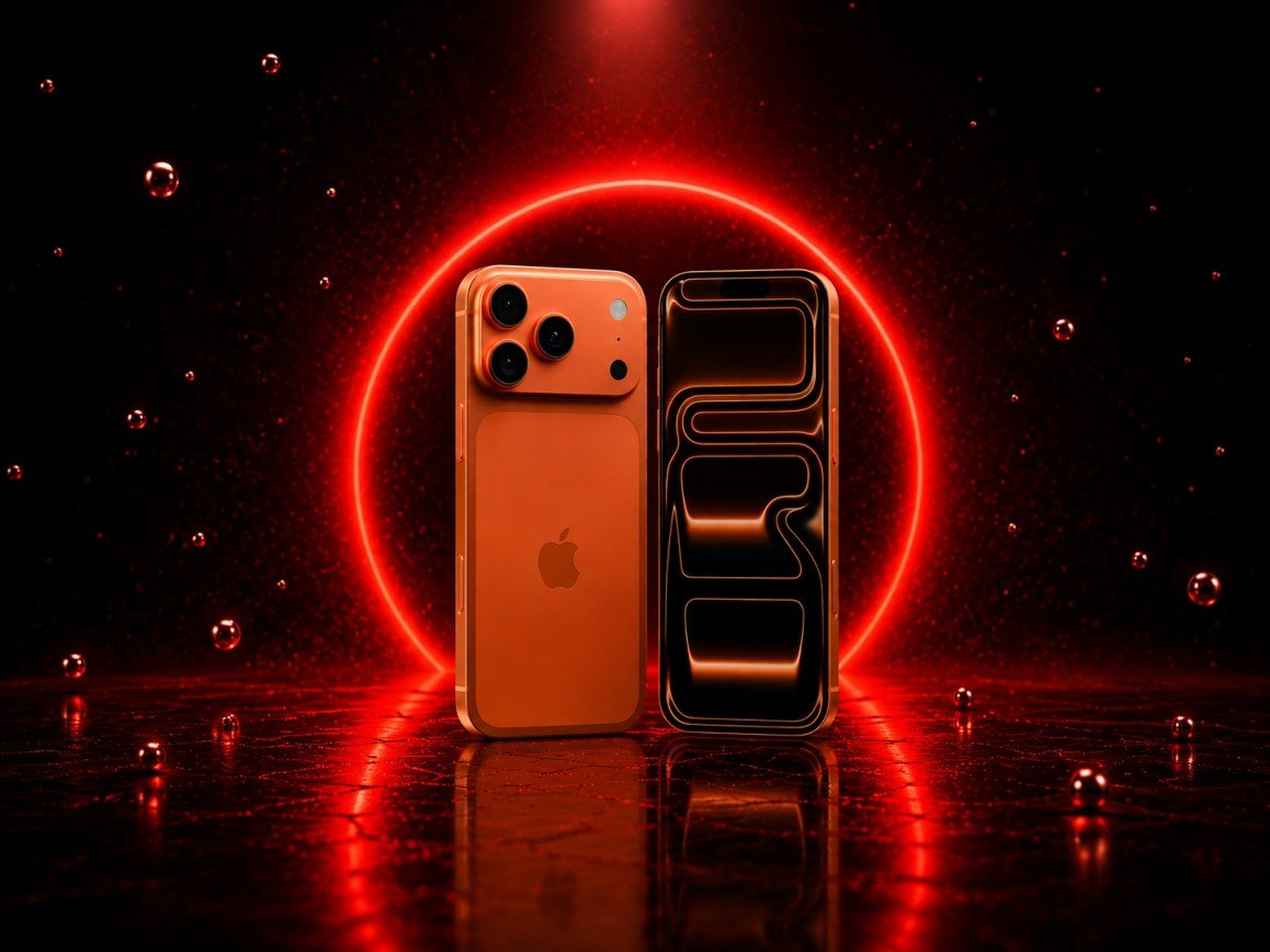 iPhone 17 Pro Max shown from the back, camera module in focus